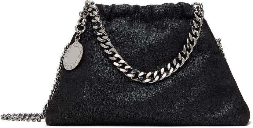 Handväska Stella McCartney Stella McCartney Falabella Drawstring Crossbody Bag Svart | 7B0144W9132