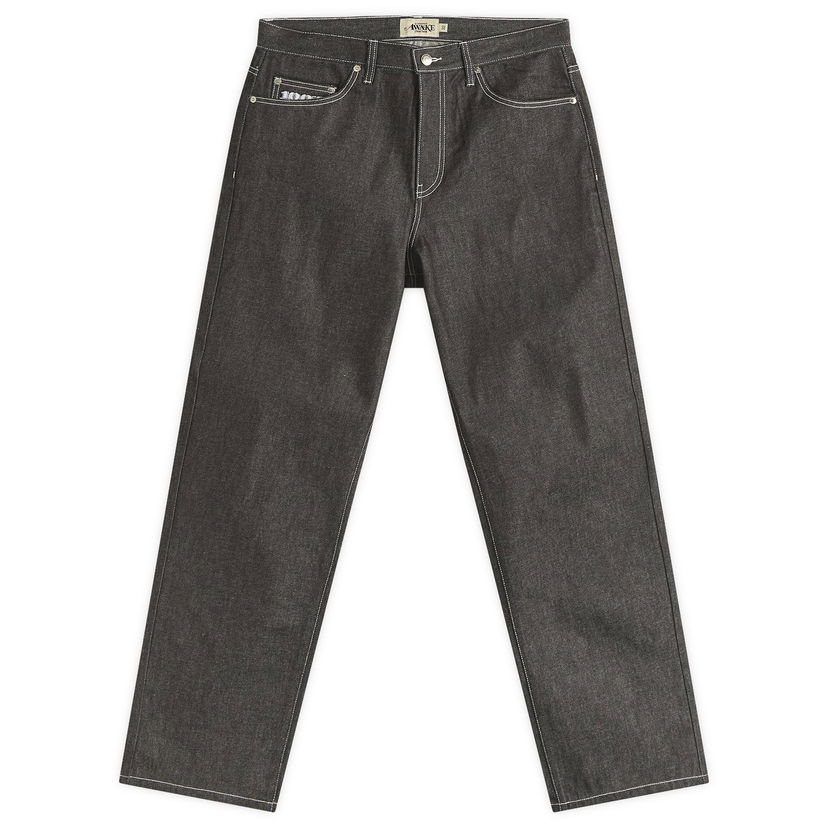 Jeans Awake NY Awake NY Logo Denim Jeans 32 Svart | AWK-SP25-PA002-BLK