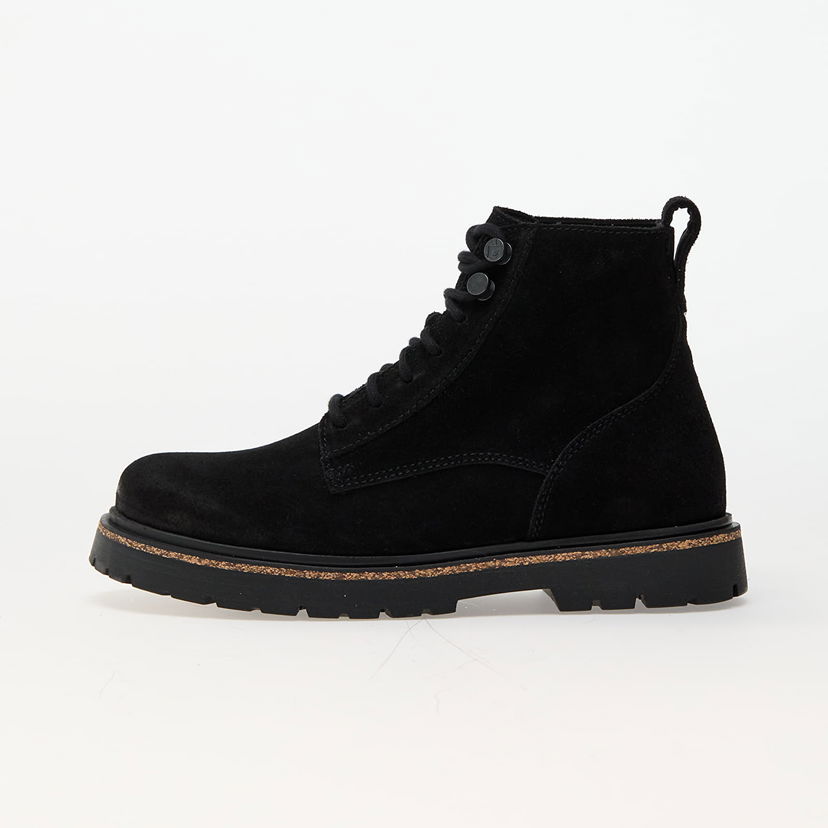 Sneakers och skor Birkenstock Highwood Lace Mid W Leather Velvet Black Svart | 1028893