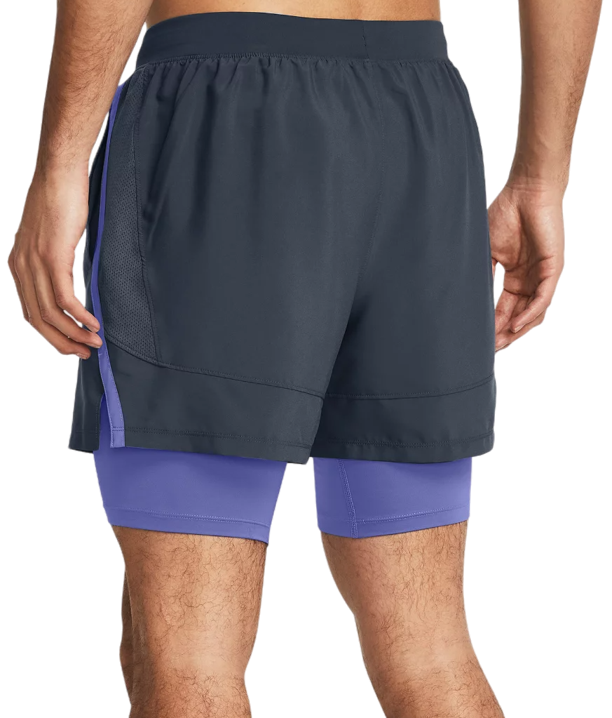 Shorts Under Armour Launch 2 in 1 Shorts Grå | 1382640-044, 1