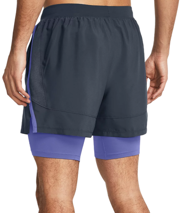 Shorts Under Armour Launch 2 in 1 Shorts Grå | 1382640-044, 1