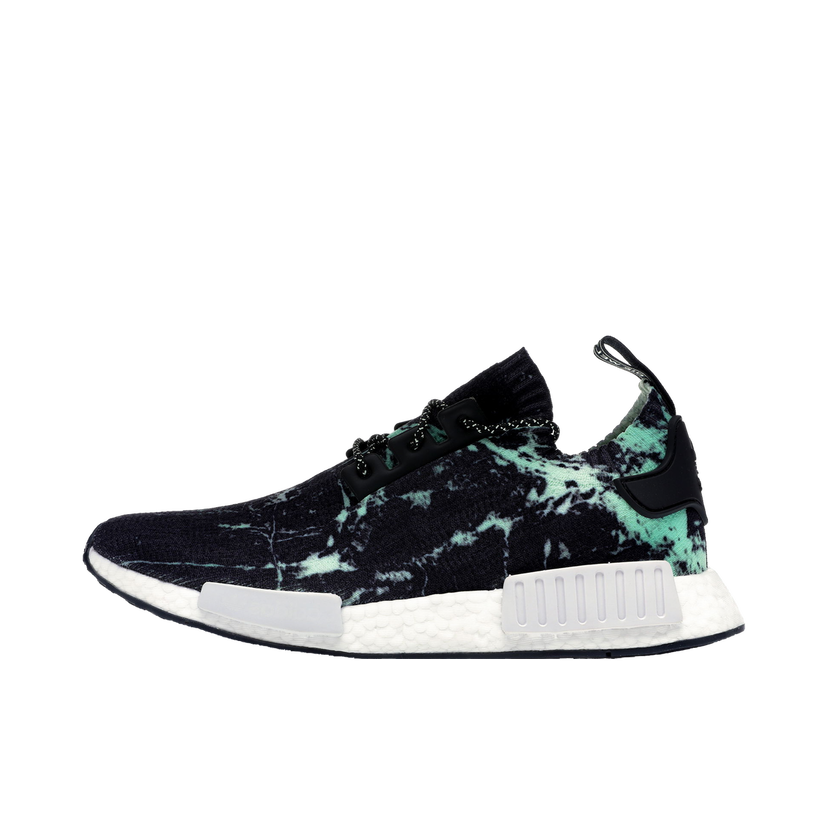 Sneakers och skor adidas Originals NMD R1 Marble Aero Green Svart | BB7996