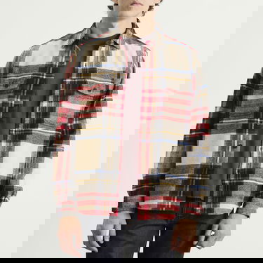 Skjorta Polo by Ralph Lauren Ralph Lauren Polo Flannel Check Classic Fit Overshirt Size Large Flerfärgad | 710981126001-NAT, 2