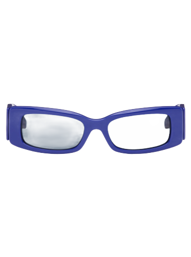 Solglasögon Balenciaga Rectangular Sunglasses Mörkblå | BB0260S-006