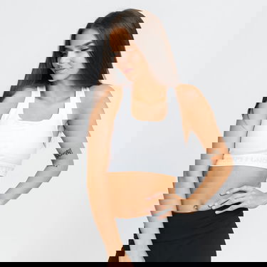 Behå Under Armour Crossback Mid Bra Vit | 1361034-100, 0