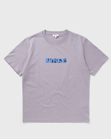 T-shirt NORSE PROJECTS Norse Projects Johannes Organic Zoom Print T-Shirt Purpur | N01-0688-6017, 0