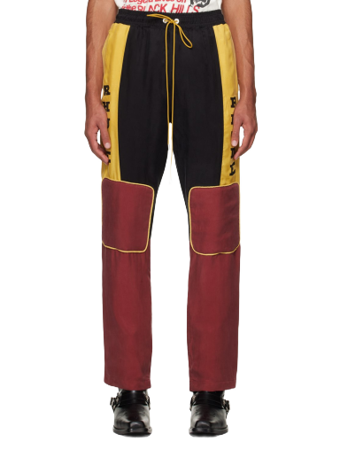 Byxor Rhude Paneled Trousers Gul | RHFW23PA09442874