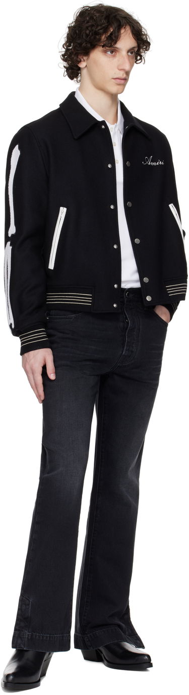 Jeans AMIRI AMIRI Straight Flare Jeans Svart | AMDNGH1089, 3