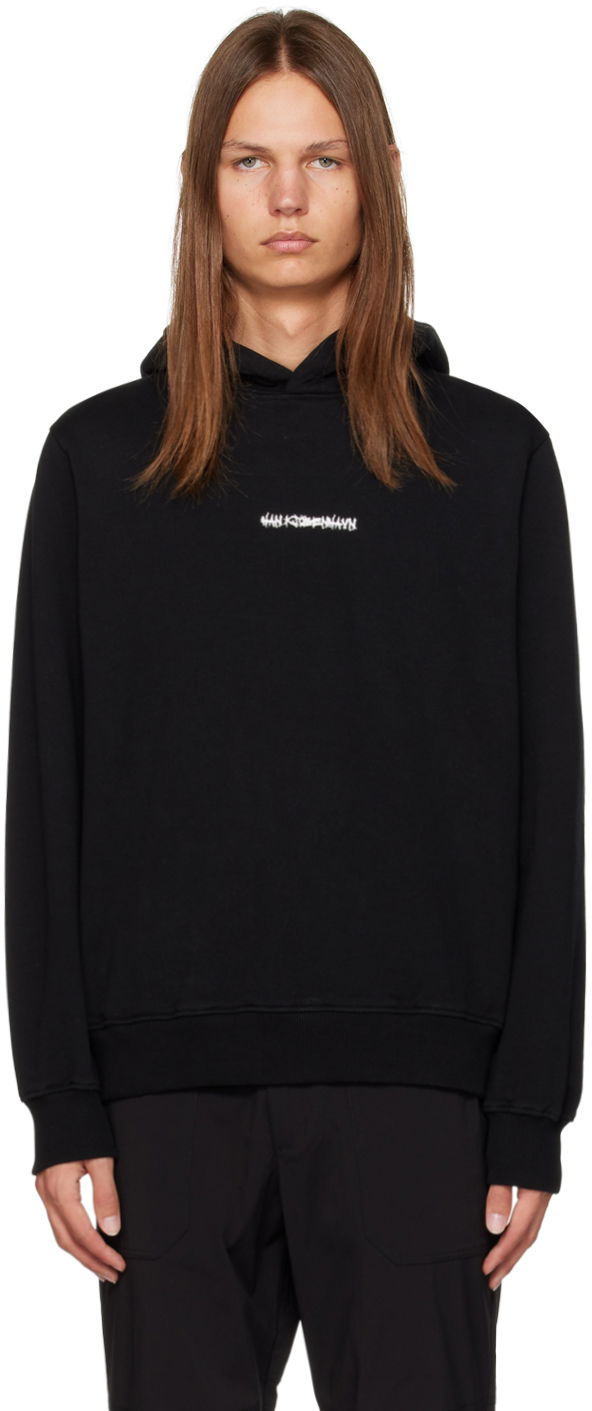 Sweatshirt Han Kjøbenhavn Artwork Hoodie Svart | M-132949