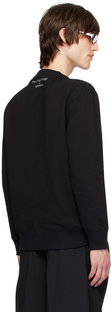 Sweatshirt Stella McCartney Stella McCartney Graphic Print Sweatshirt Svart | 6J02863SPY80, 2