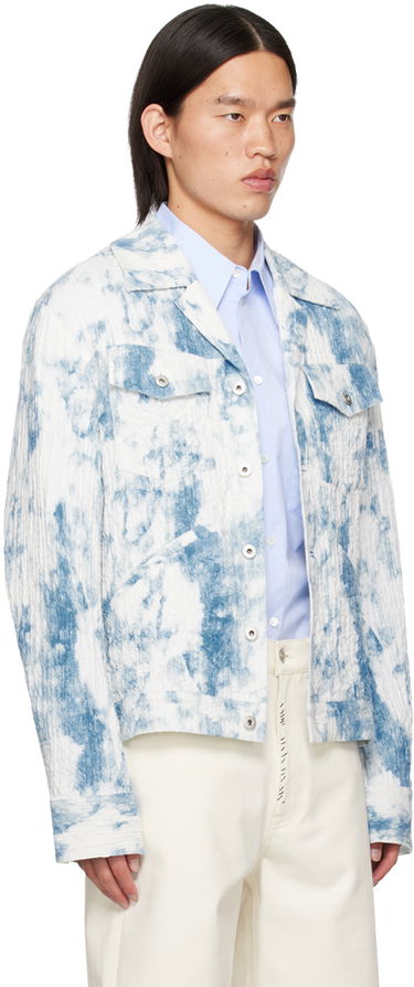 Jacka Feng Chen Wang Feng Chen Wang Printed Jacket Blå | FUS17JK23, 1