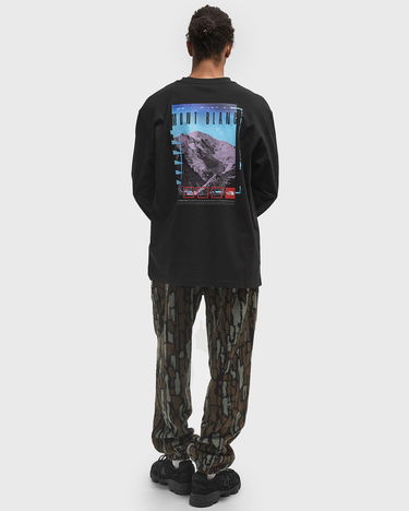 T-shirt The North Face Axys Oversized Long Sleeve T-Shirt Svart | NF0A8C1TJK31, 2