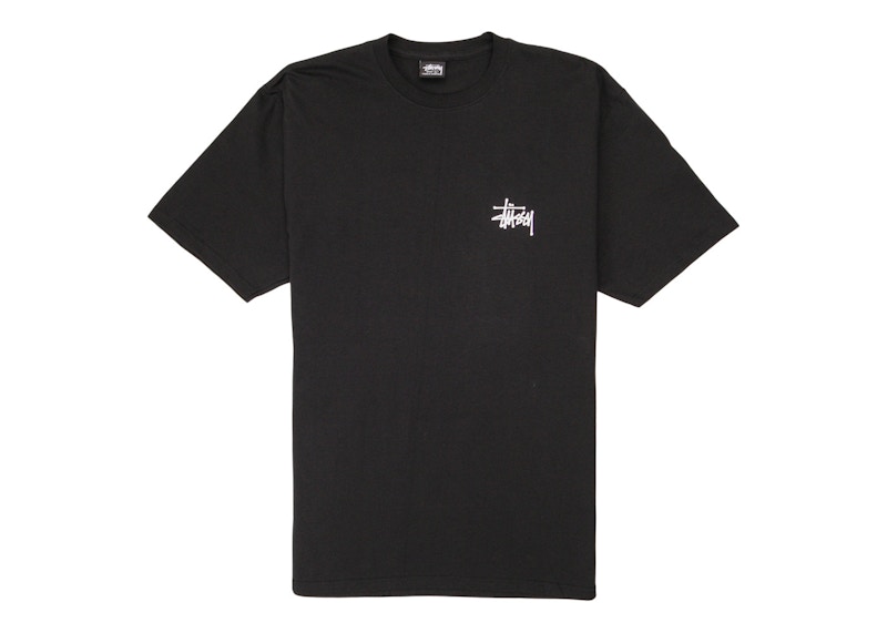T-shirt Stüssy Melted Graphic T-Shirt Svart | 1904900_BLAC