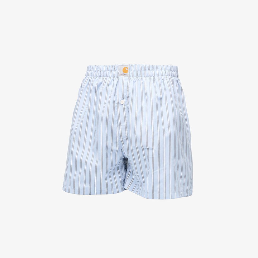Boxare Carhartt WIP Carhartt WIP Cotton Boxer Grimsby Stripe Boxer Shorts Blå | I032355.30OXX