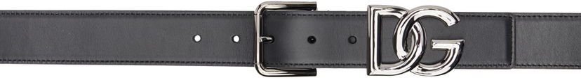 Bälten Dolce & Gabbana Black DG Belt Svart | BC4776AW576