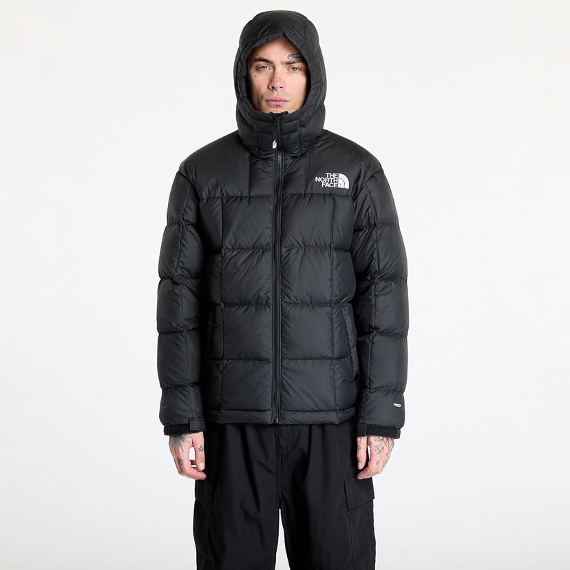 Pufferjacka The North Face Lhotse Hooded Jacket TNF Svart | NF0A853C4H01