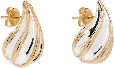 Örhängen Bottega Veneta Bottega Veneta Mini Gold & Silver Drop Earrings Metallisk | 838154 V507D, 1