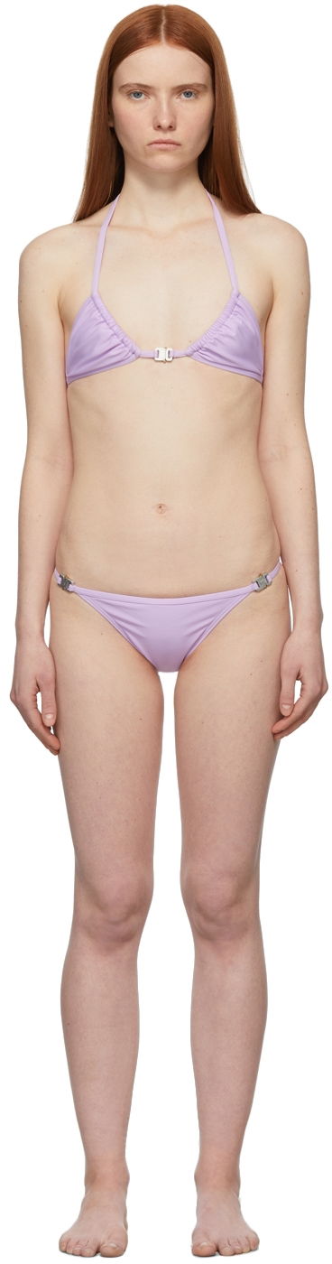 Badkläder 1017 ALYX 9SM Micro Buckle Bikini Set Purpur | AAWBC0017FA01.S22