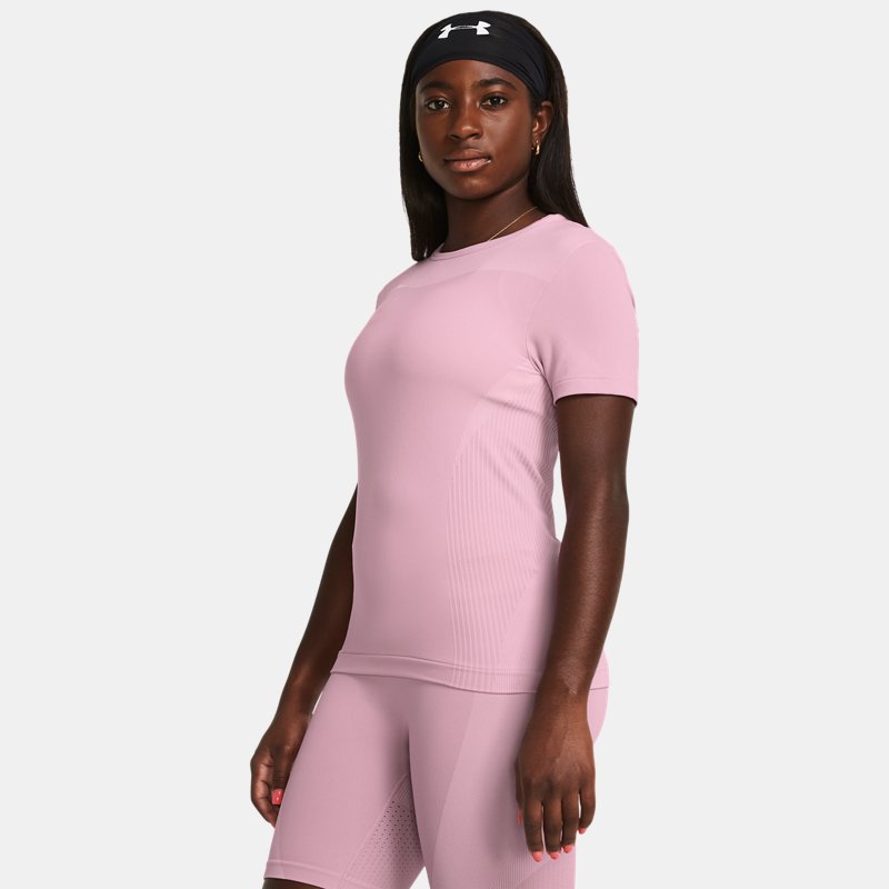T-shirt Under Armour T-shirt Rosa | 1383637-650