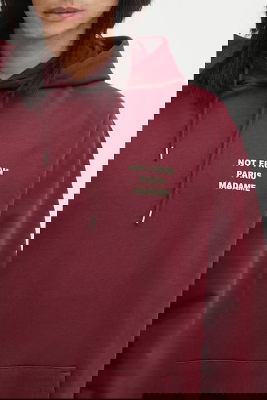 Sweatshirt Drôle de Monsieur Drôle de Monsieur Le Hoodie Slogan Bourgogne | I.HO162.CO127, 3