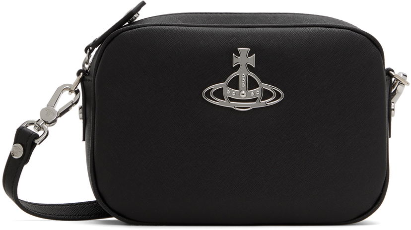 Axelväska Vivienne Westwood Vivienne Westwood Anna Camera Bag Svart | 48020003U-S000B-