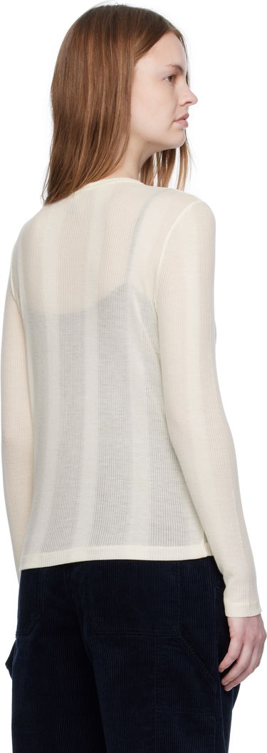 Sweater A.P.C. A.P.C. Lorie Button Cardigan Beige | LYAAW-F22331, 2