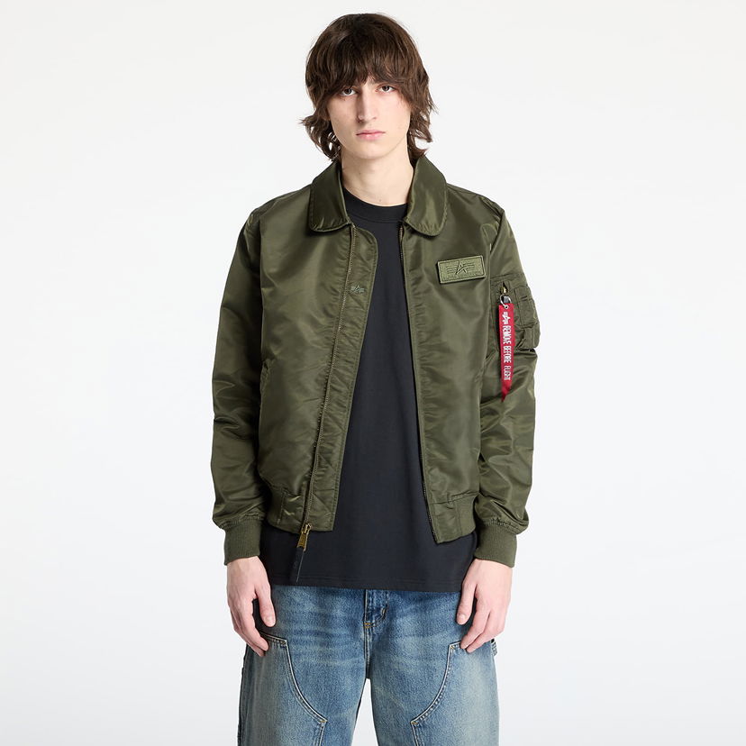 Bomberjacka Alpha Industries Alpha Industries Flying Tigers CWU Jacket Grön | 156128-142