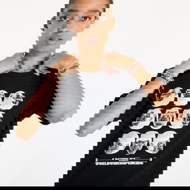 T-shirt BAPE Black Short Sleeve Graphic T-Shirt Svart | 001CSK701006M BLK, 3