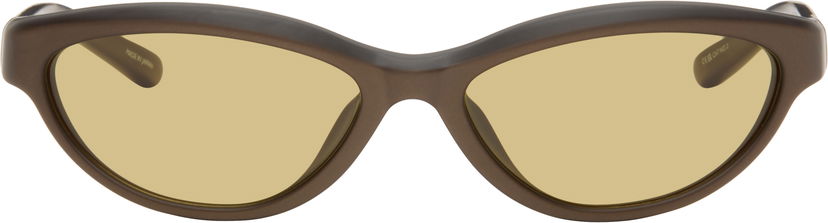 Solglasögon Jacquemus Jacquemus 'The Curvo' Sunglasses Brun | JAC134C4SUN