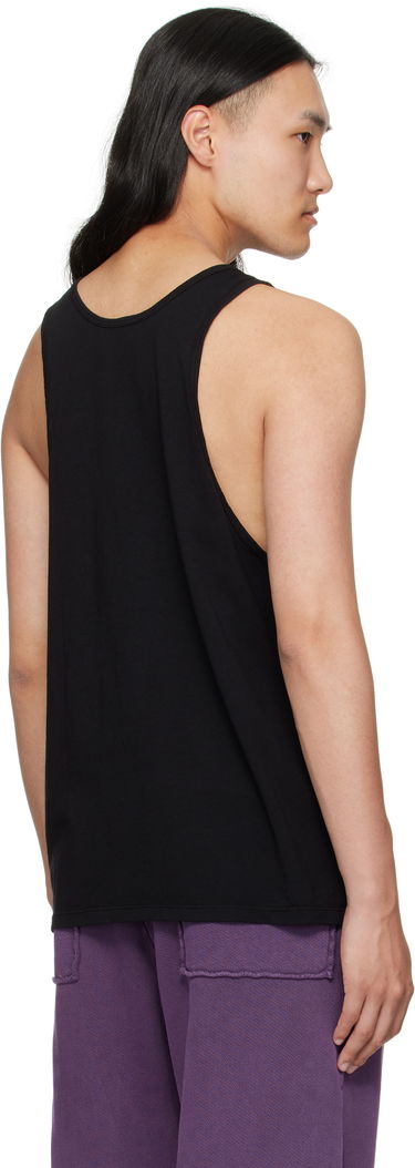 Linne LES TIEN Les Tien Cotton Tank Top Svart | CJ-2046, 2