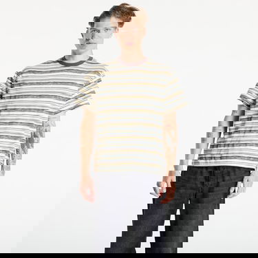 T-shirt Brain Dead Toni Stripe T-Shirt Olive/ Multi Grön | BDS25T00004778GR26, 0