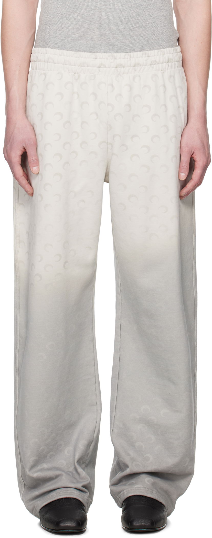 Träningsbyxor Marine Serre Marine Serre Moon Faded Sweatpants Grå | UPA052A CJER0073