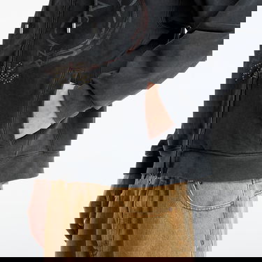 Sweatshirt Footshop Playboy x FTSHP Zip-Up Hoodie UNISEX Black Svart | FTSHP_519, 4