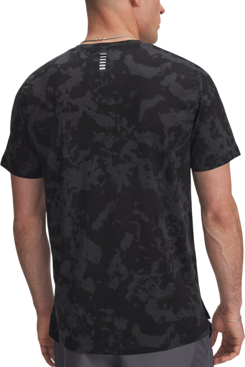 T-shirt Under Armour Under Armour UA Launch Printed Short Sleeve T-Shirt Svart | 6006110-016, 1
