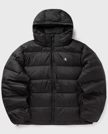 Pufferjacka CALVIN KLEIN Calvin Klein Zip-Off Hood Down Puffer Jacket Svart | LV04RC518GUB1, 0