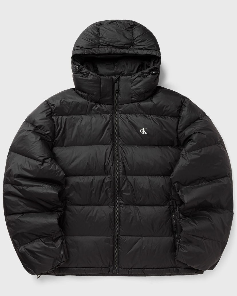 Pufferjacka CALVIN KLEIN Calvin Klein Zip-Off Hood Down Puffer Jacket Svart | LV04RC518GUB1