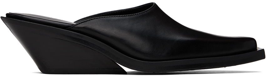 Kläder Ann Demeulemeester Ann Demeulemeester Xina Wedge Mules Svart | 2401-W-F15-LT046-099, 0