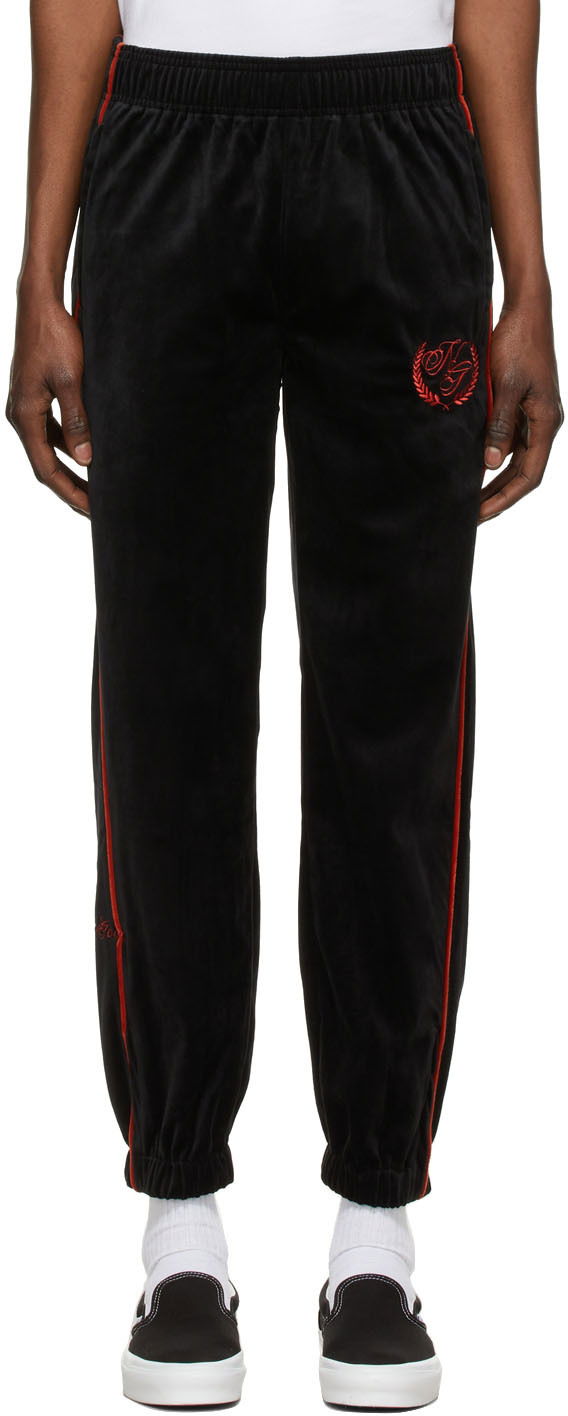 Träningsbyxor Noon Goons Noon Goons Polyester Track Pants Svart | NGSS22043