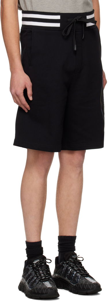 Shorts Versace V-Emblem Shorts Svart | E73GADG01 ECF00G, 1