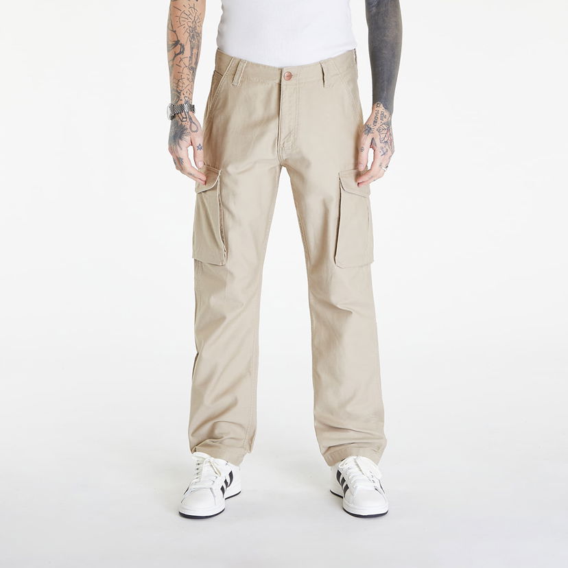 Byxor Wrangler Casey Jones Cargo Beige Beige | 112350894