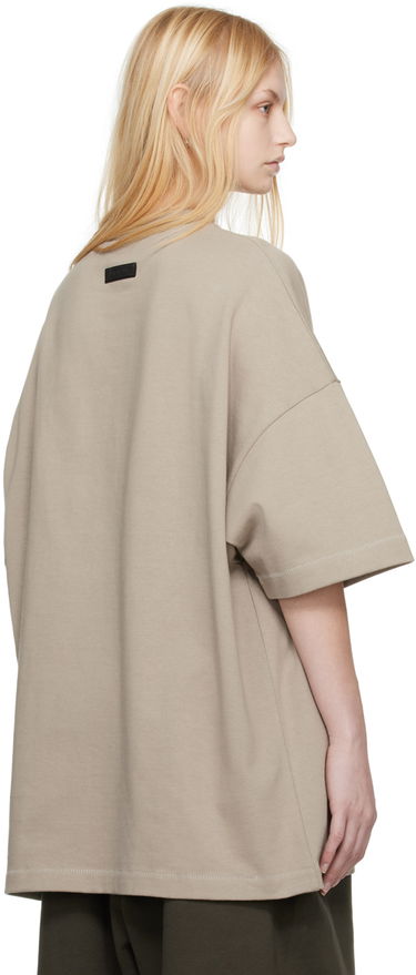 T-shirt Fear of God Essentials Heavy Jersey Crewneck T-Shirt Grå | 125SP242005F, 2