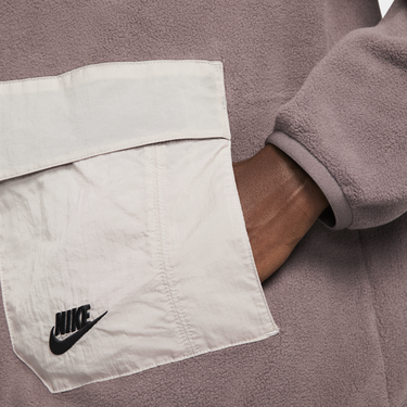 Sweatshirt Nike Sportswear Utility 1/2-Zip Fleece Top Purpur | fd1181-291, 4