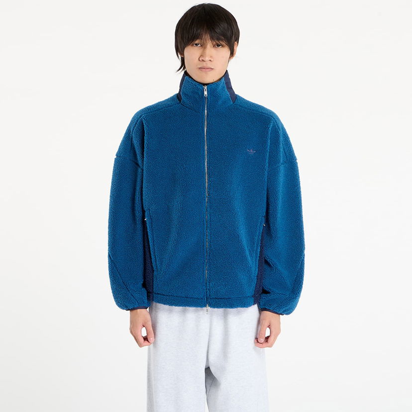 Jacka adidas Originals Adams Blvd Fleece Jacket Blå | JX6148