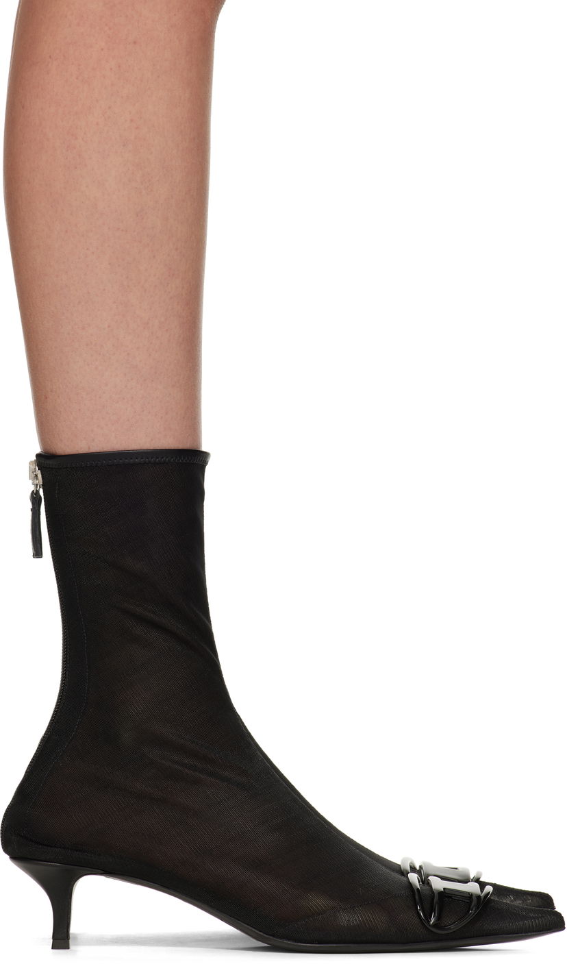 Sneakers och skor Diesel D-Venus Kittie Bt Ankle Boots Svart | Y03409 P3426