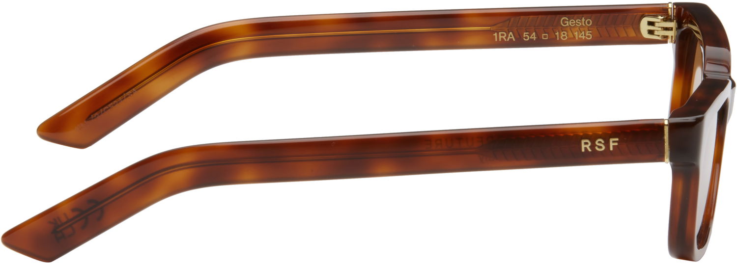 Solglasögon RETROSUPERFUTURE RETROSUPERFUTURE Gesto Square Sunglasses Brun | 1RA, 1