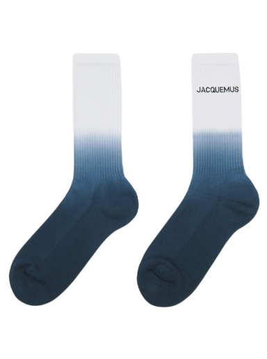 Strumpor Jacquemus Les Chaussettes Moisson Gradient Mörkblå | 221AC010-5000-380