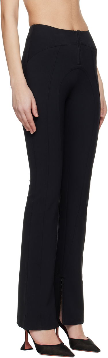 Byxor GUIZIO Guizio Aurora Hook-Front Flare Trousers Svart | F23207W015, 1