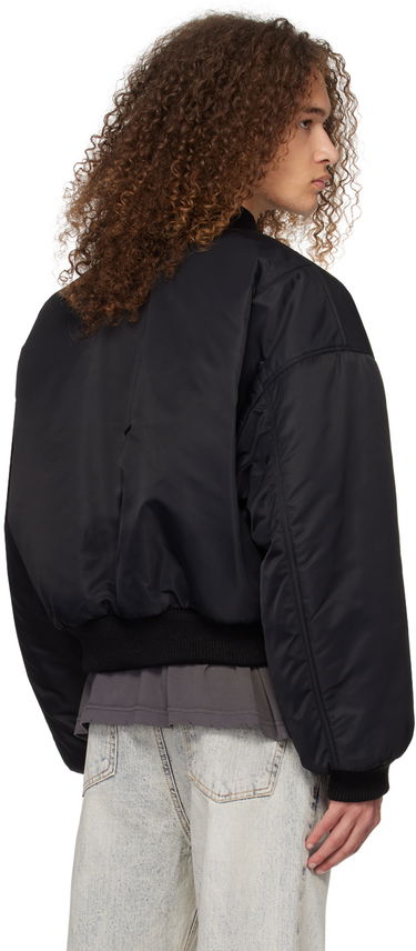 Bomberjacka We11done Puff Bomber Jacket Svart | WD-JP0-24-102-U-BK, 2
