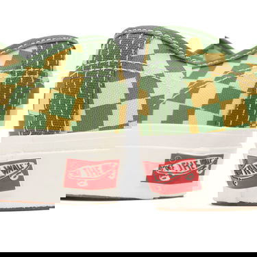 Sneakers och skor Vans LX Authentic 44 Checkerboard, Size UK 10 Grön | VN000EBNBR11, 3