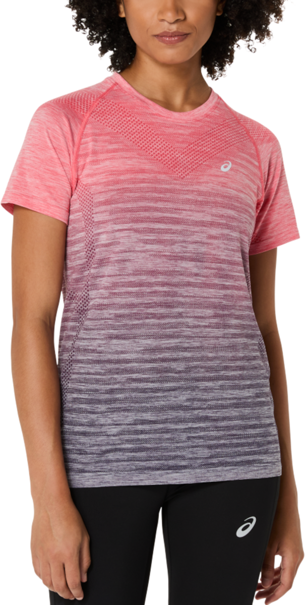 T-shirt Asics Seamless Short Sleeve Running T-Shirt Rosa | 2012c385-701